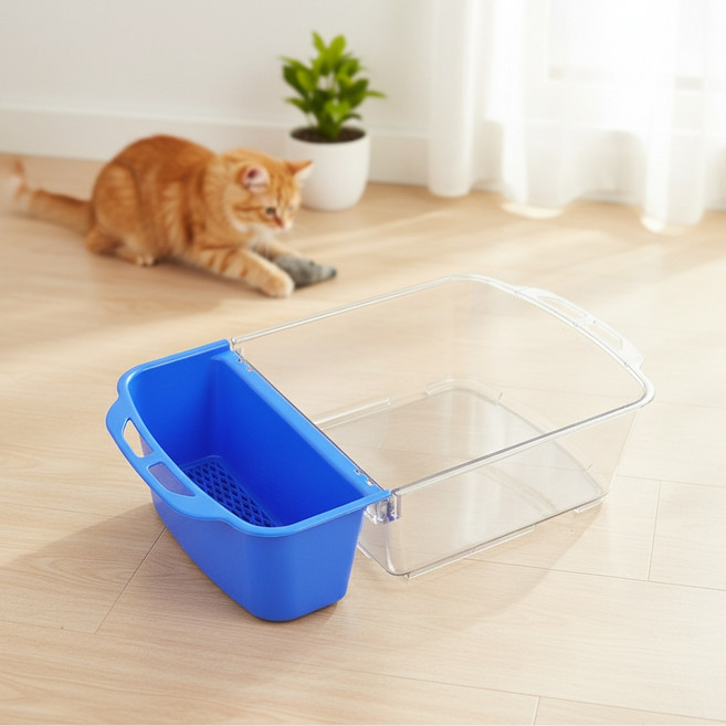 다슬기 채집통 수중 관찰 해루질 조과통 곤충 사육통 똑템, 1개