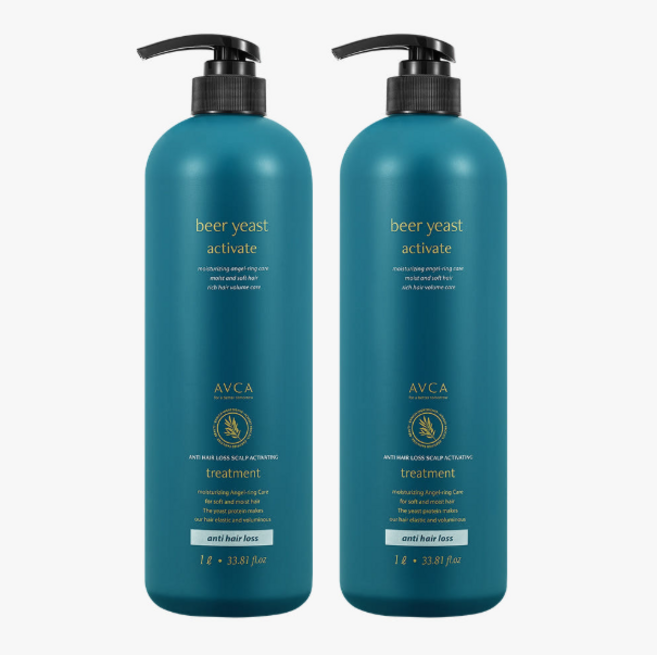 아브카 맥주효모 두피케어 탈모증상완화 트리트먼트, 1L, 12개