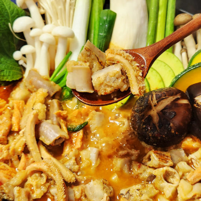 타임쿡 안동한우 양반곱창 소곱창전골 국내산 캠핑음식 밀키트 술안주, 5개, 500g