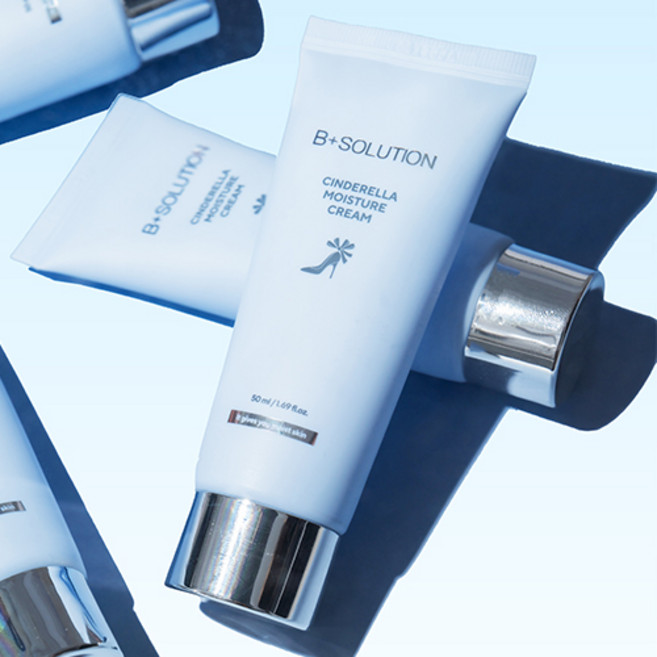 비플러스솔루션 신데렐라 모이스처 크림 저자극 인증, 6개, 50ml