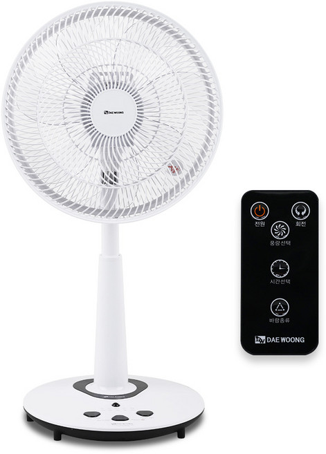 대웅 초미풍 발터치 서큘레이터형 리모컨 선풍기 DWF-FR1405B