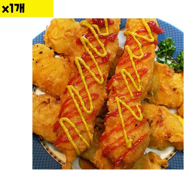 업소용 유통 국내산 치킨 후라이드 닭꼬치 1.5kg 1봉 sis*5065Ug, 1개