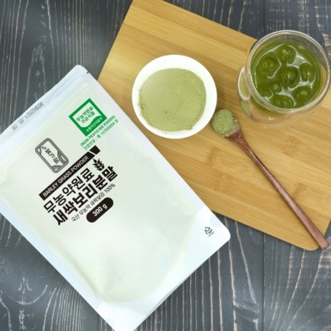 무농약원료 보리 새싹 분말 300g, 1개