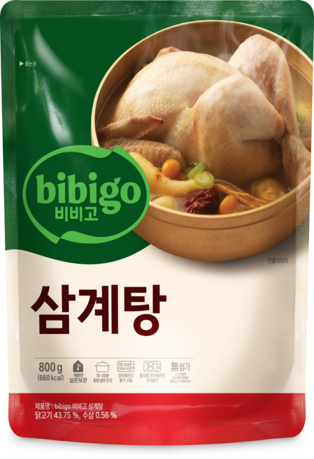 CJ 비비고 삼계탕, 800g, 2개