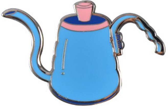 새로운 도착 커플 에스프레소 액세서리 바리스타 메이커 브로치 미니 탬퍼 아름다운 배지 카페 선물, 29 K