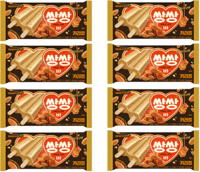 해태 쌍쌍바, 75ml, 40개