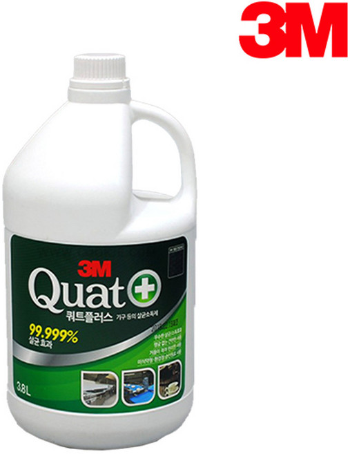 3M 쿼트플러스 살균소독제 주방용 3.8L