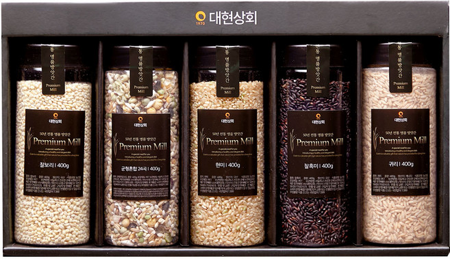 대현상회 혼합잡곡 5종 선물세트, 1개, 400g