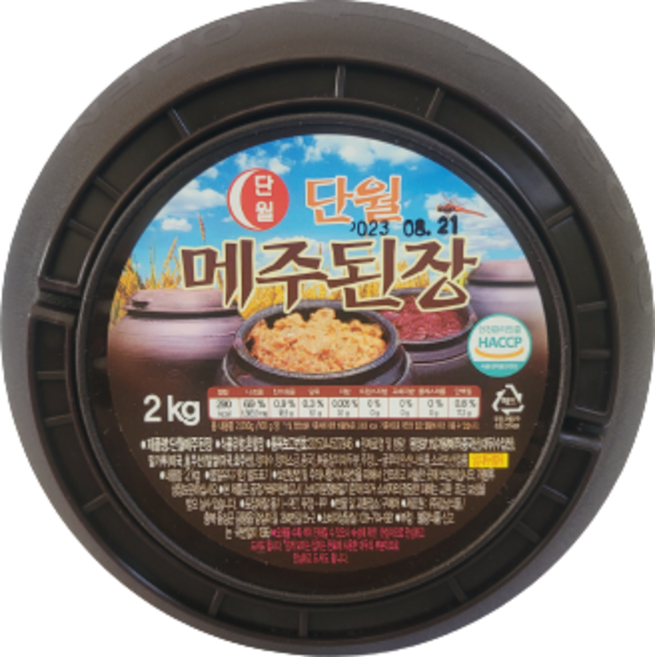 단월 메주 된장 2kg, 1개