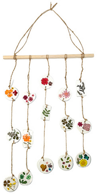 [토단] 압화 지점토 가랜드 만들기 1인세트, 1개