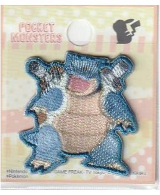 이나가키 패션 포켓몬 와펜 스티커 아이론 접착 양용 카멕스 POS011