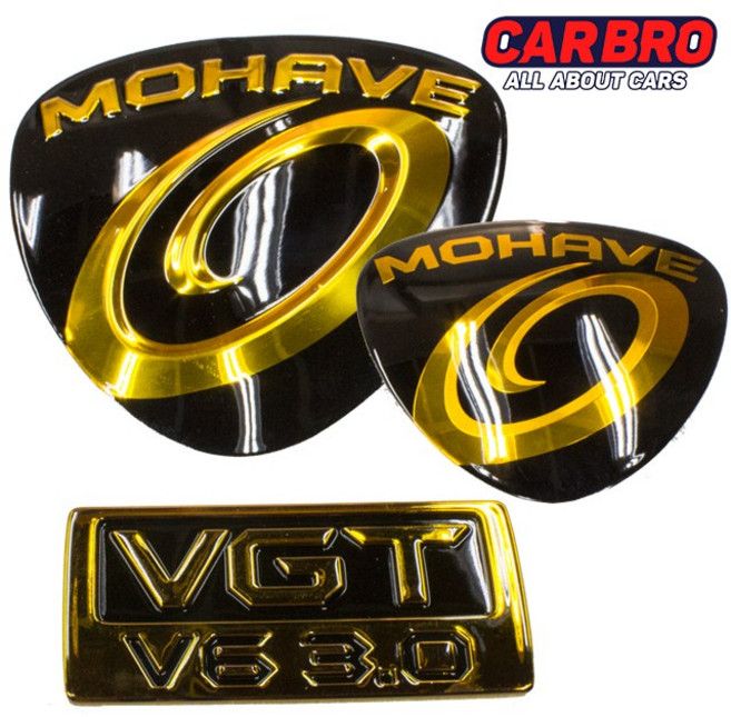 모하비 튜닝 금장 엠블럼, 전면 엠블럼, 1개