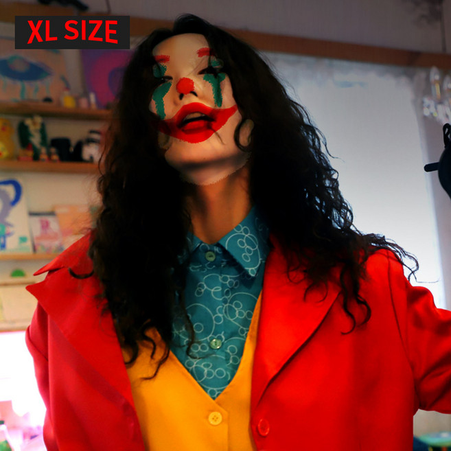 23 할로윈 성인 코스튬 의상, 23_호아킨 조커 의상 (레드) 코스프레 세트, 1개