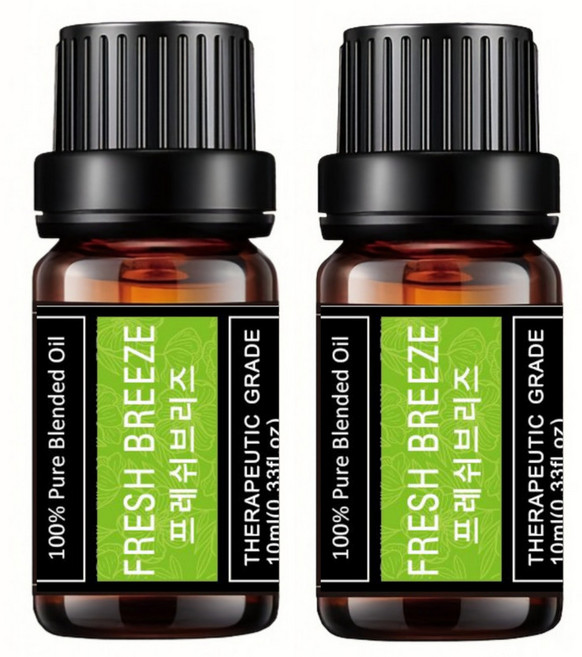 레노포프 에센셜오일 35종, 2개, 25.프레쉬브리즈(상쾌/코막힘), 10ml