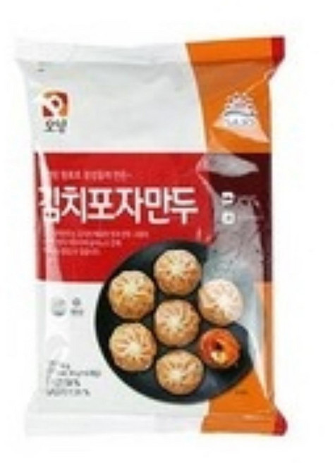 [퀴클리몰] 사조오양 김치 포자 만두, 180g, 30개