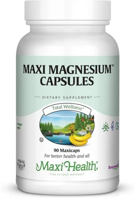 Magnesium Capsules - Energy Production - Muscle & Nerve Health - Bone Support - Magnesium Suppleme, Unflavored, 1개, 90정 - 쿠팡