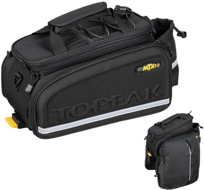 토픽 MTX 트렁크백 DXP 짐받이 가방 퀵트랙 호환, 1개