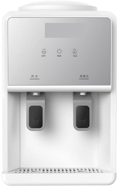 심플 생수 페트병 미니냉온수기 물통 온수기 소형 생수통, 기본 색상, 화이트 온수