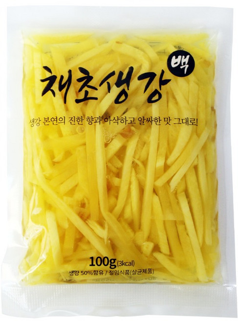 미니 백채초생강 장어용 100g×10개, 100g