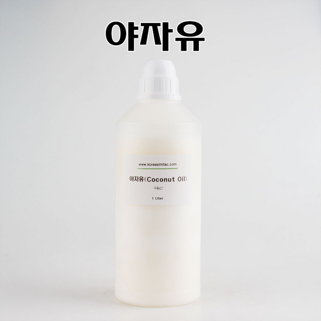 코리아씨밀락 유기농 야자유 정제 코코넛오일, 야자유 1 리터, 1개, 1L