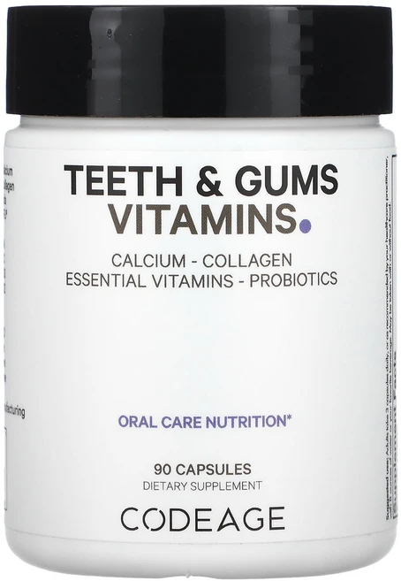 Codeage 치아 & 잇몸 비타민 캡슐 90정, Codeage 치아  잇몸 비타민 캡슐 90정, 1개 - 쿠팡
