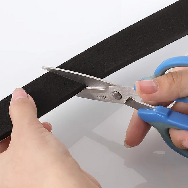 셀프 접착식 모서리 코너 찍힘방지 충격흡수 보호패드, 검정색, 1개