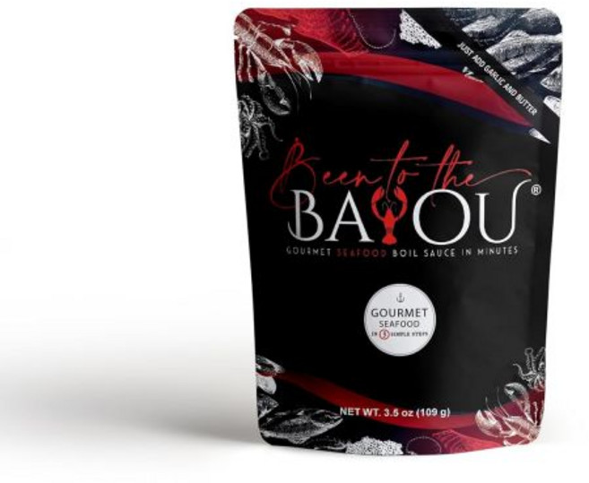 BEEN TO THE BAYOU 소스 고메 해산물 끓이기 양념 믹스 프리미엄 케이준 향신료 블렌드로 완벽한 맛의 새우 게 가재 등 정통 레시피 3.5온스, 고급 해산물 끓이는 소스 양념 믹스 완벽한 맛의 새우, 1개