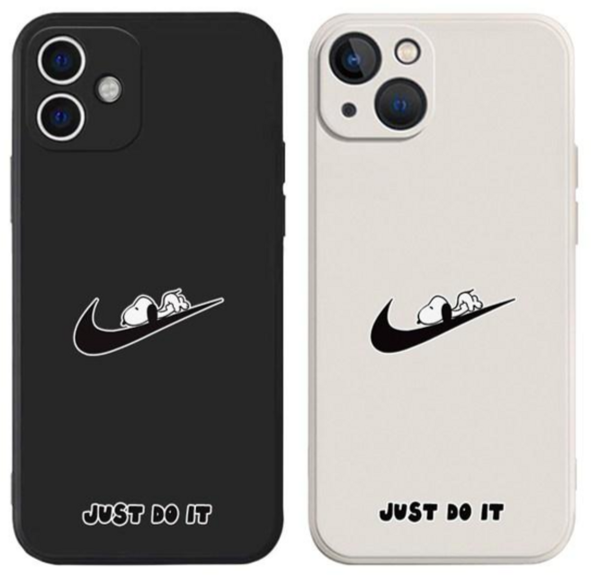 코믹한 강아지 패턴 아이폰 갤럭시 전기종 케이스