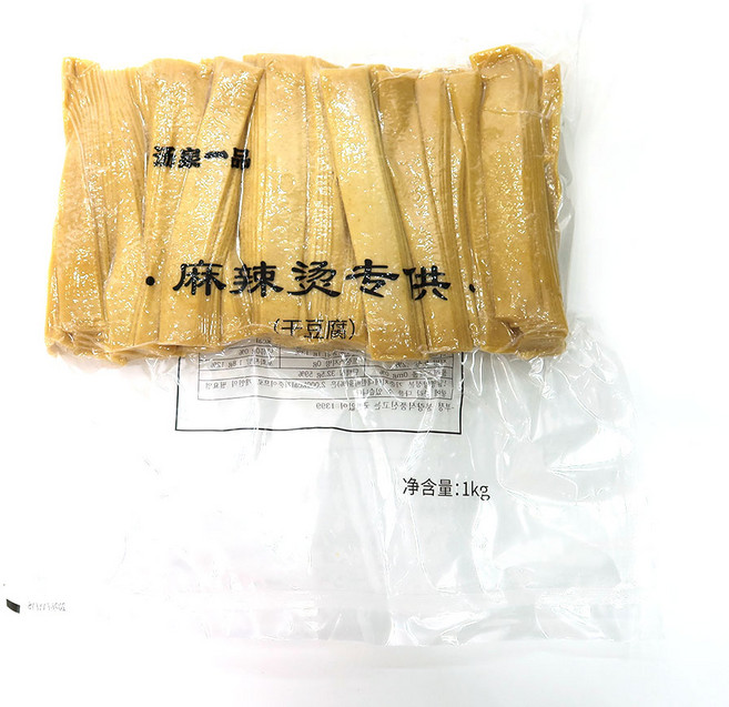 (배터짐) 편안요리 마라탕용 냉동 넓은 건두부채 포두부 두부(중국본토맛) (일요일&당일발송), 2개, 1kg