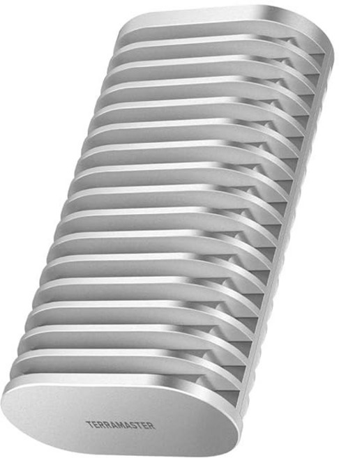 테라마스터 D1 SSD 플러스 40GBPS M 2 인클로저 알루미늄 USB 타입 C 4/3 2/3 1/3 0/2 0 썬더볼트 5/4/3 데이터 백업용 모바일 앱 디스크리스