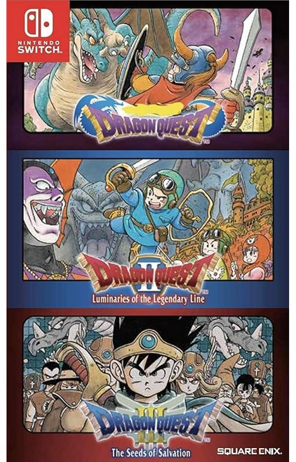 Dragon Quest I II III (1 2 3) Collection (輸入版 아시아) – Switch