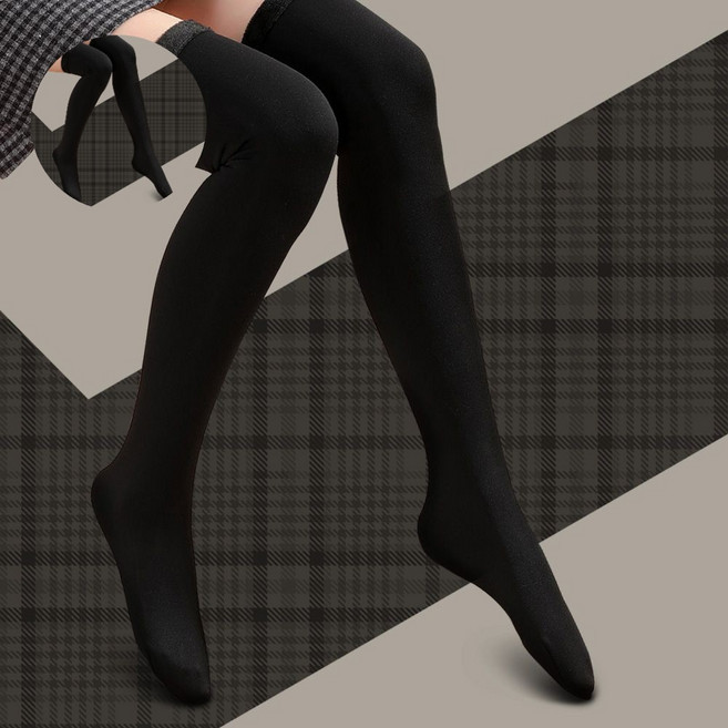 무릎양말 기모 오버니삭스 반스타킹 겨울 다리토시 여자 롱양말