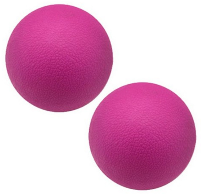 이츠라이프 A타입 베이직 라크로스 마사지볼, 핑크, 2개