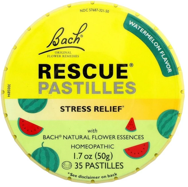 Bach Rescue 파이스틸 스트레스 릴리프 35개입 50g 6가지 맛, 블랙 커렌트 - 쿠팡