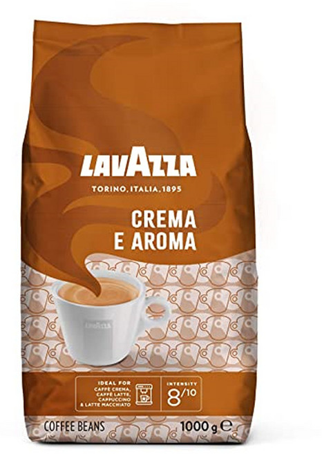 Lavazza Crema E Aroma coffee beans 라바짜 크레마 E 아로마 커피 빈 원두 1kg, 1개