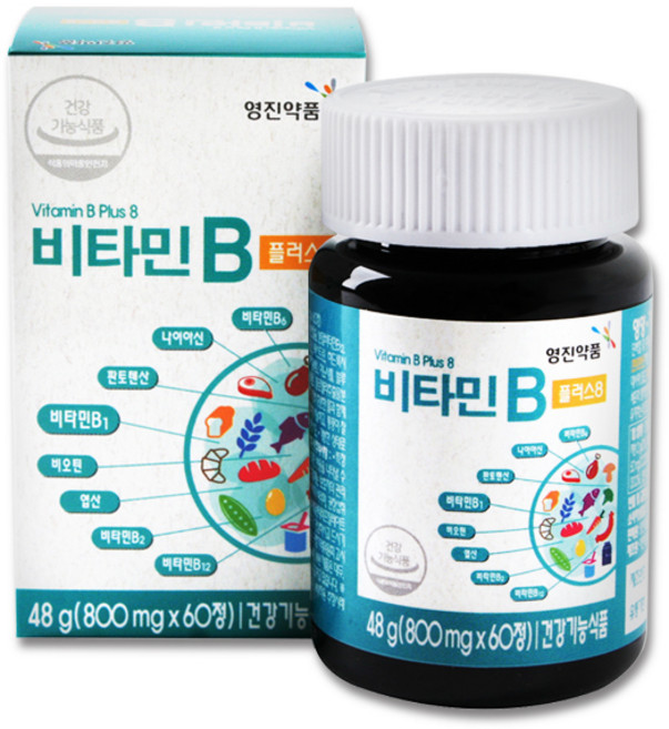 영진약품 비타민B 플러스8, 60정, 1개