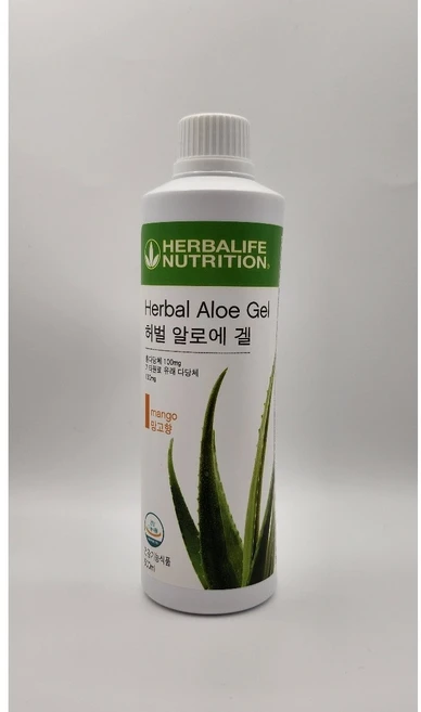 허벌라이프 허벌 알로에 겔 망고맛, 500ml, 1개 - 쿠팡