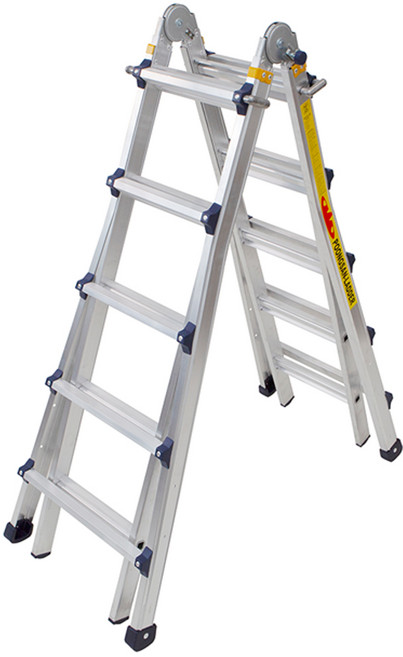 풍산 LS사다리 접이식 이중다목적 안전 사다리 A형 H형 5단 (알루미늄), 다목적사다리 5단, 1개
