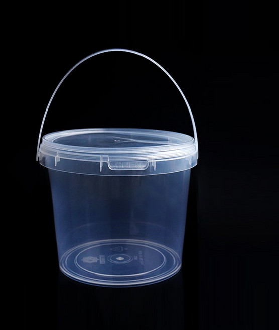 [BR] 손잡이 잠금용기 E-3098 SET (투명/PP/800ml) 100개 세트, 1박스