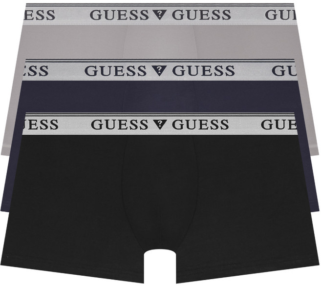 게스언더웨어 하이 플렉스 실버 드로즈 3종 (BK/NY/LGY)