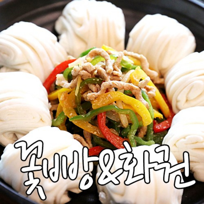 꽃빵(화권)30gx50EA/신정-6개, 30g, 6개