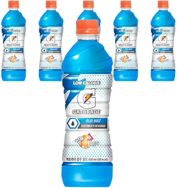 게토레이 블루 볼트, 600ml, 6개
