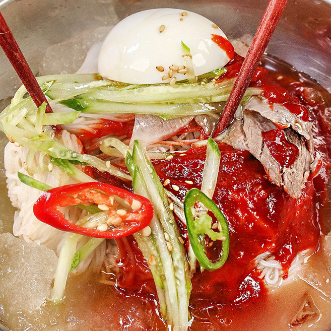 깊은 사골 육수 함흥 비빔냉면 세트 10인분, 10개, 350g