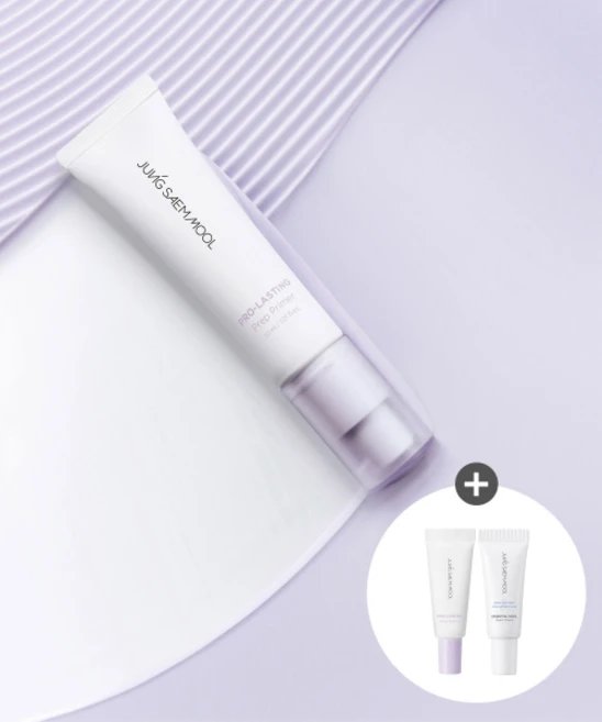 정샘물 JUNGSAEMMOOL 프로래스팅 프렙 프라이머 프라이머5ml 물결크림 5ml JSM_BASE20 362292, 베어라벤더 세트 - 쿠팡