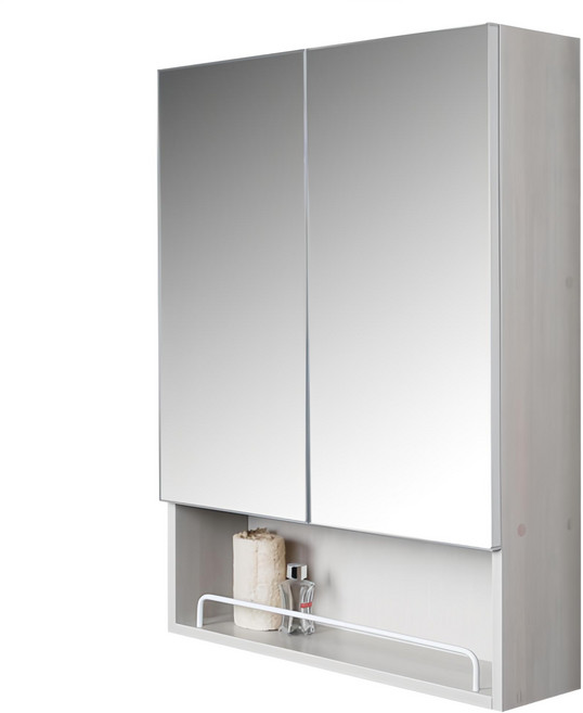 테바이노 고급형 전면거울 욕실수납장 TB-C6080, 내츄럴화이트, 1개