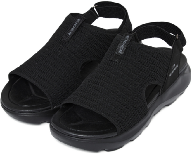 아이더(EIDER) 여성 여름 니트 샌들 갑피니트타입 부드러운착화감 편안한착용감 중량:167g 힐벨크로타입 DWS25N86 데이지 (Z1)