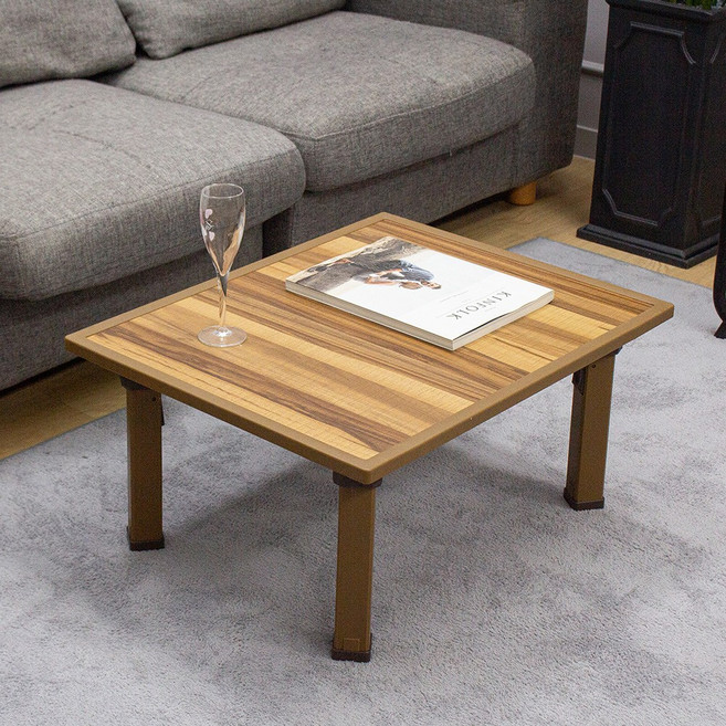 탄탄한 접이식 몰딩 테이블 상 밥상 공부상 3호 600 X 480, 대청마루3호