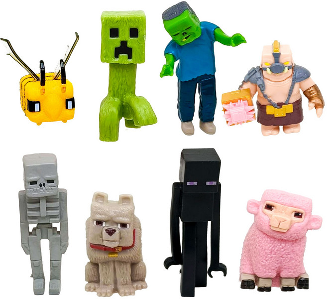 기사 몬스터 캐릭터 피규어 8종 f1106, 8개