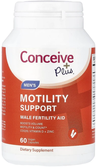 단백질 비타민 철분 마그내슘 칼슘 Conceive Plus 남성 운동성 증진 베지 캡슐 60정 고루고루섭취해주세요, ConceivePlus남성운동성증진베지캡슐60정, 1개 - 쿠팡