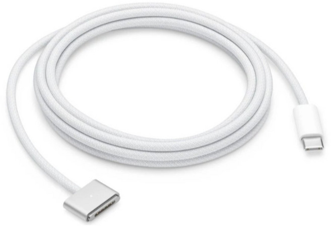 Type-C 轉 MagSafe T頭 磁吸充電線，適用於 MacBook Pro Air 筆記型電腦, 1個